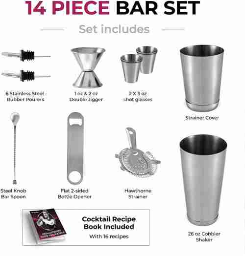Premium Cocktail Shaker Set Reviews
