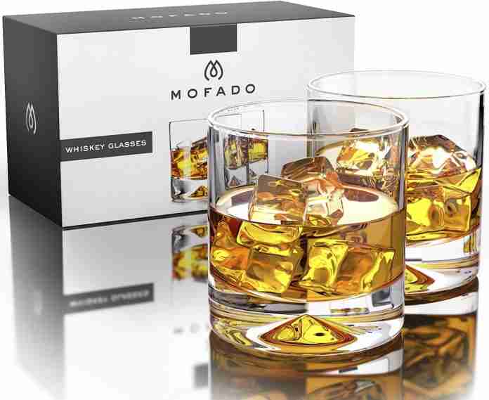 MOFADO Crystal Whiskey Glasses 