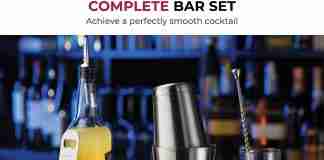 Expert Cocktail Shaker Home Bar Set