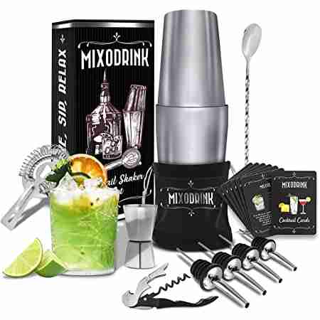 MIXODRINK 28oz Cocktail Shaker Set