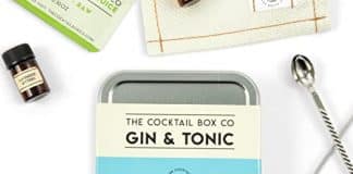 Gin & Tonic Cocktail Kit - The Cocktail Box Co. Premium Cocktail Kits - Make Hand Crafted Cocktails. Great gift for any cocktail lover and makes the perfect travel companion! (1 Kit)