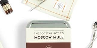 Moscow Mule Cocktail Kit - The Cocktail Box Co. Premium Cocktail Kits - Make Hand Crafted Cocktails. Great gift for any cocktail lover and makes the perfect travel companion! (1 Kit)