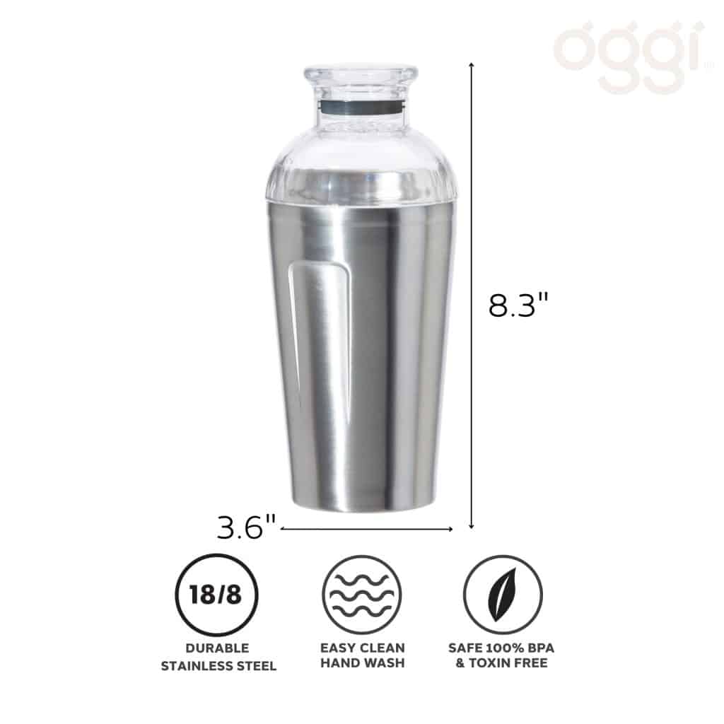 How Do I Clean A Stainless Steel Cocktail Shaker?