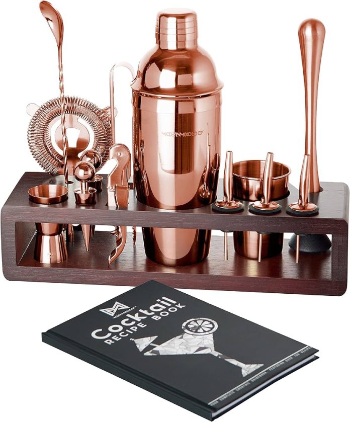 can i find cocktail sets with recipe books included 3