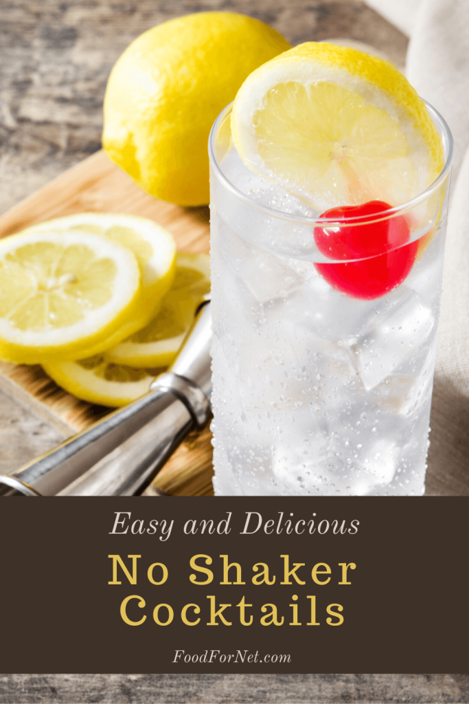 How Do You Shake A Mixed Drink Without A Shaker?