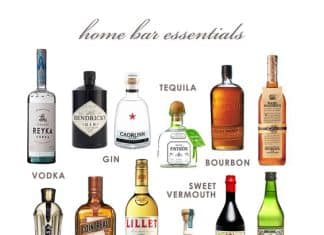 what are the essential liquors every home bar should have 1