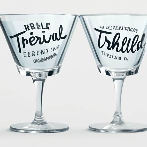 engraved cocktail glasses for memorable occasions