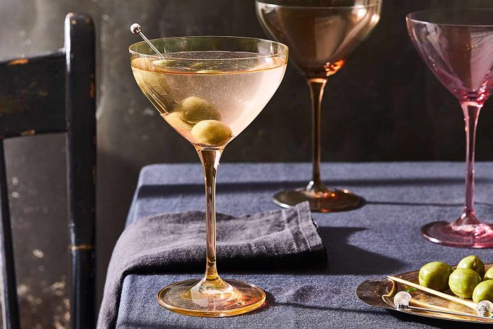 which glass to serve martini