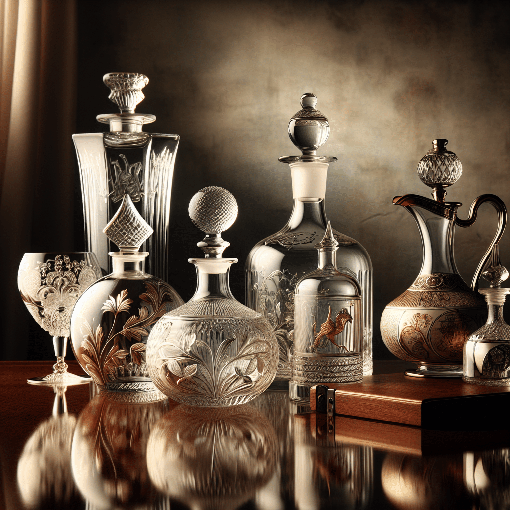 Decanters - Glass Decanters, Lead-free Decanters, Personalized Decanters