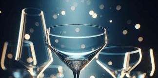 elegant stemware for serving martinis champagne 1