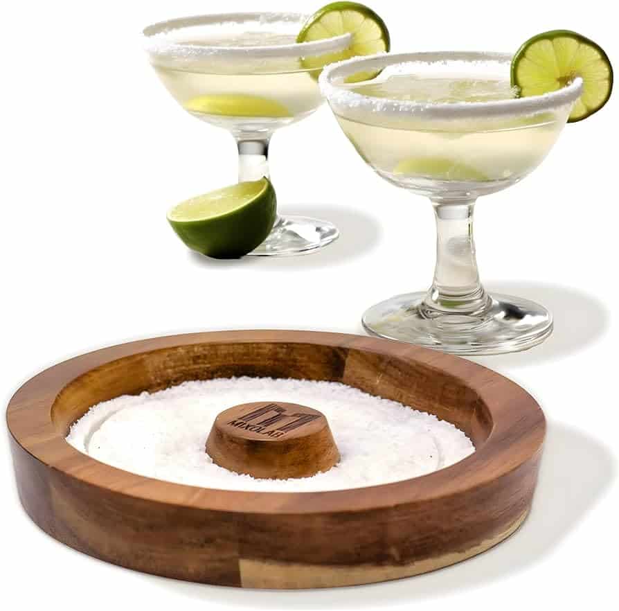 Glass Rimming Tools For Salted Margarita Glasses