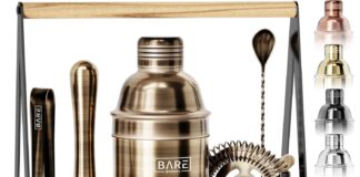 bare barrel mixology bartender kit bar set review