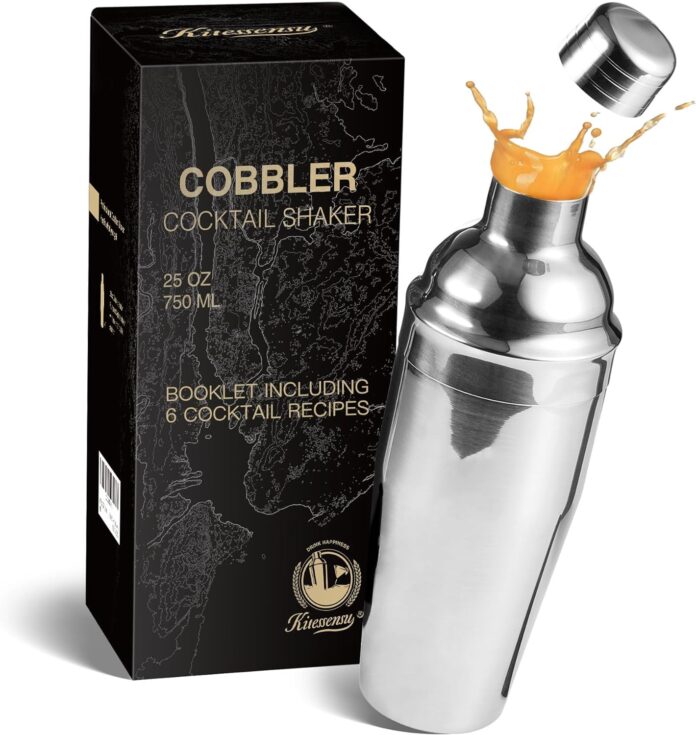 kitessensu cobbler cocktail shaker review