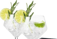 viski angled stemmed gin tonic glasses highball glasses cocktail glasses vodka tonic glasses gin glasses for gin lovers