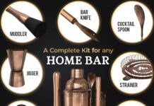 highball chaser cocktail shaker set bartender kit for home bar mixology cocktail bar set plus e book with 30 recipes ant 3
