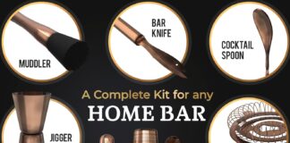 highball chaser cocktail shaker set bartender kit for home bar mixology cocktail bar set plus e book with 30 recipes ant 3