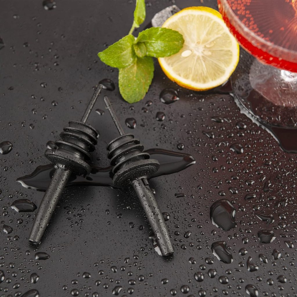 11Pcs-Cocktail Shaker Set Black Bartending Kit 25oz Cocktail Bar Set Cocktail Mix Drink Making Kit Professional Bar and Home Drink Bar Tools for Bartender(Matte Black)